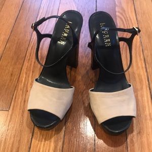 Ralph Lauren NWOT open toe sandals